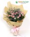 Bouquet of bicolor spray roses