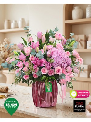 Regal Pink Elegance